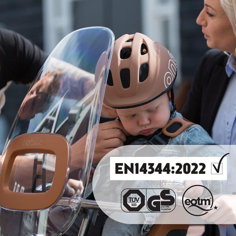 Kerékpár ülés bobike One Mini csokoládé barna 8