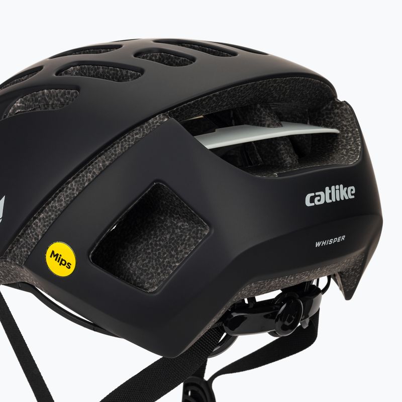 MTB kerékpáros bukósisak Catlike Whisper II black matte 7