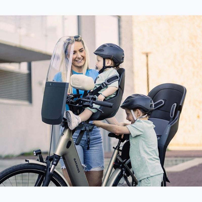 Kerékpár ülés bobike Exclusive Mini Evolve urban fekete 12