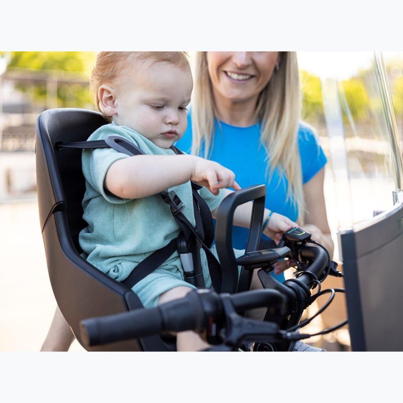 Kerékpár ülés bobike Exclusive Mini Evolve fahéj barna 13