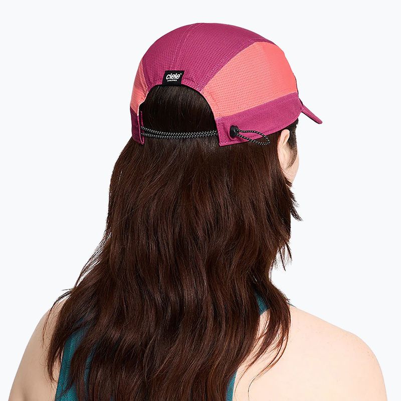 Baseballsapka Ciele Athletics FSTCap SC Field Iconic SL mulberry bocasana 6