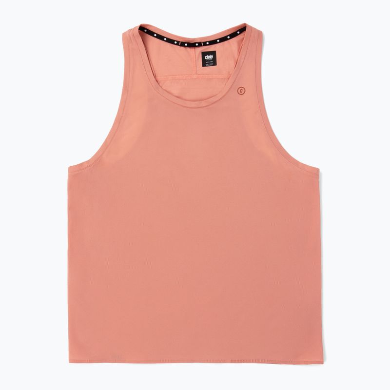 Férfi futópóló Ciele Athletics FST Signlet 2 rosedawn 3