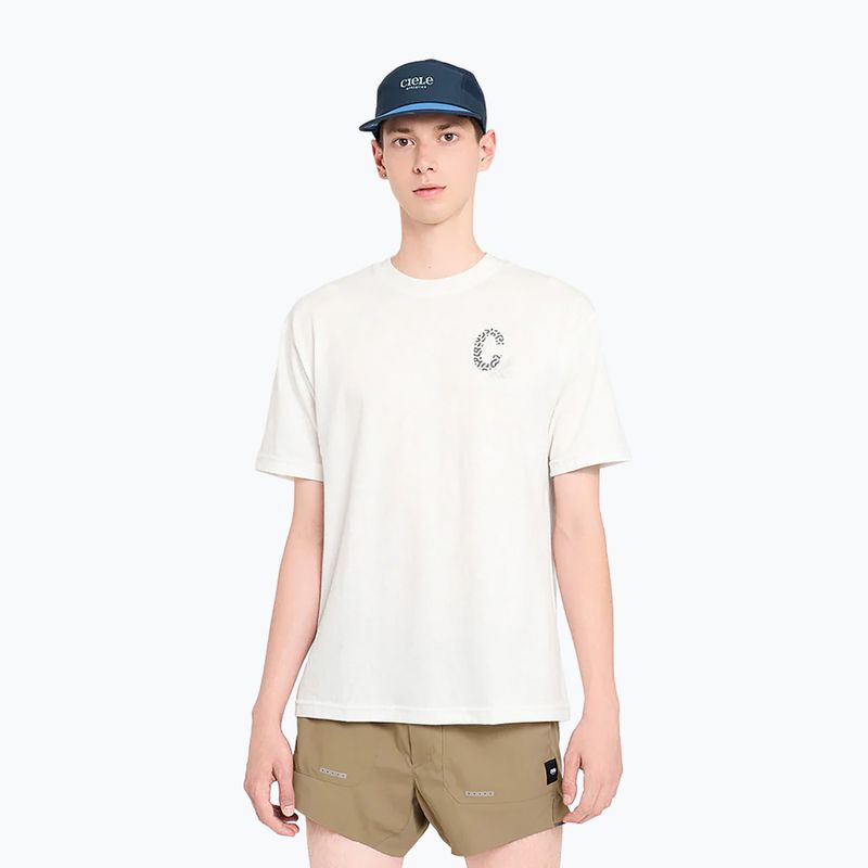 Férfi futópóló Ciele Athletics NSP HV ''C" off white