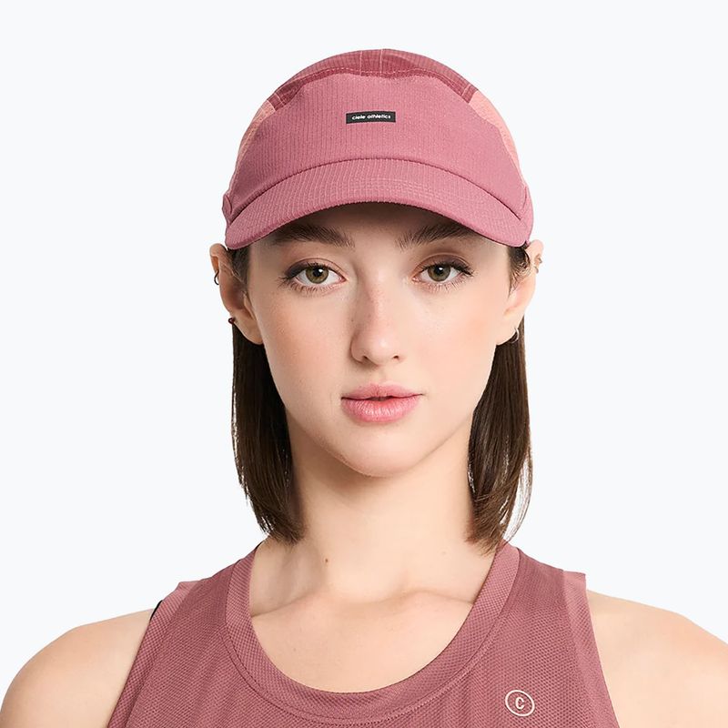 Ellenzős sapka Ciele Athletics GOCap Field IconicBar SL penny/rose dawn 4