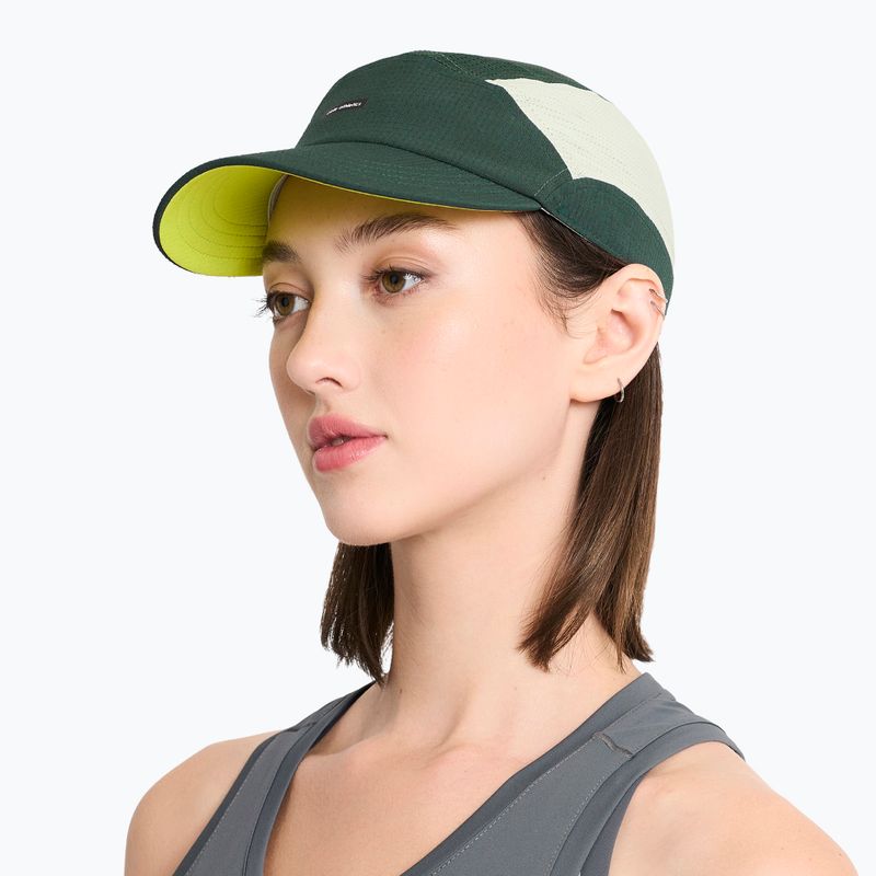 Ellenzős sapka Ciele Athletics GOCap Field IconicBar SL spruce/light moss 5