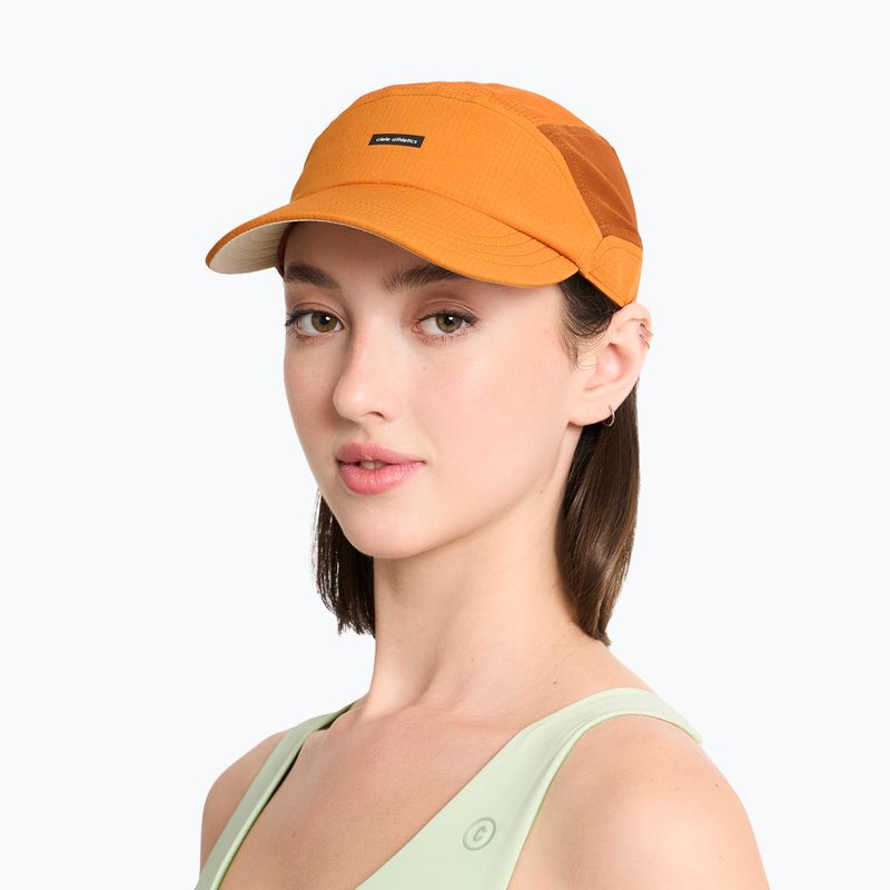 Ellenzős sapka Ciele Athletics GOCap Field IconicBar SL sunset/ginger bread 5