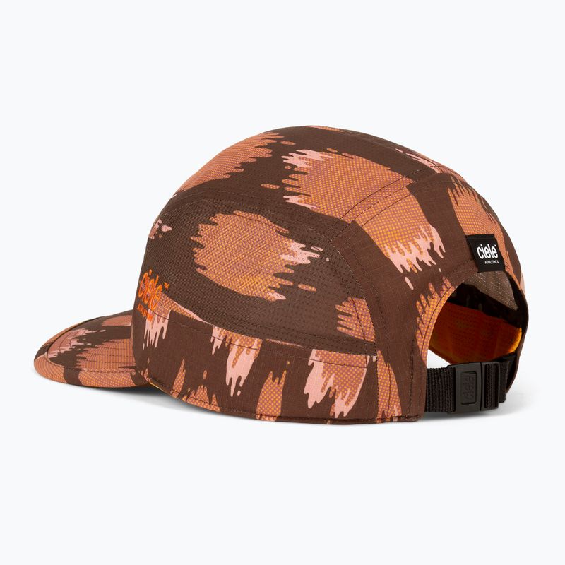 Ellenzős sapka Ciele Athletics GOCap Field AllOverPrint Cheetah oak 2