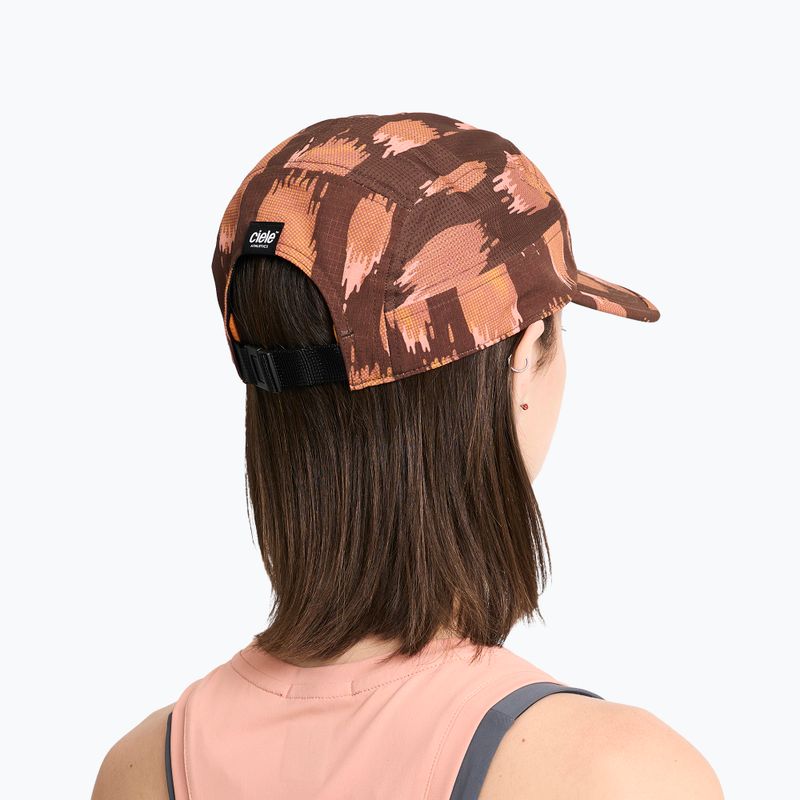 Ellenzős sapka Ciele Athletics GOCap Field AllOverPrint Cheetah oak 6