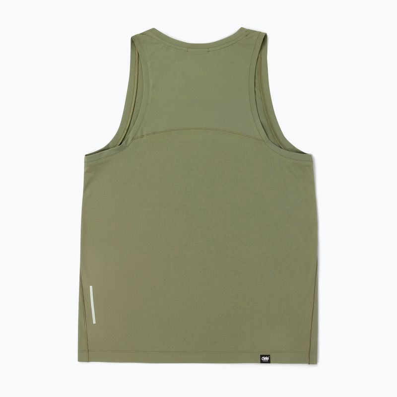 Férfi futó póló Ciele Athletics DLYSinglet toad 2