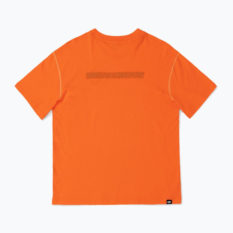 Férfi futó póló Ciele Athlteics NSPTShirt HV''C'' orange 2