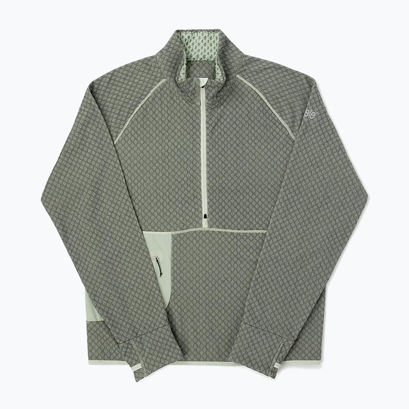 Férfi futópulóver Ciele Athletics VLVHalfzip light moss