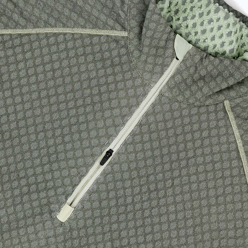 Férfi futópulóver Ciele Athletics VLVHalfzip light moss 5
