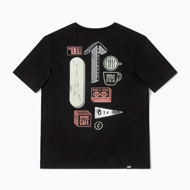 Póló Ciele Athletics ORTShirt Cafe black 2