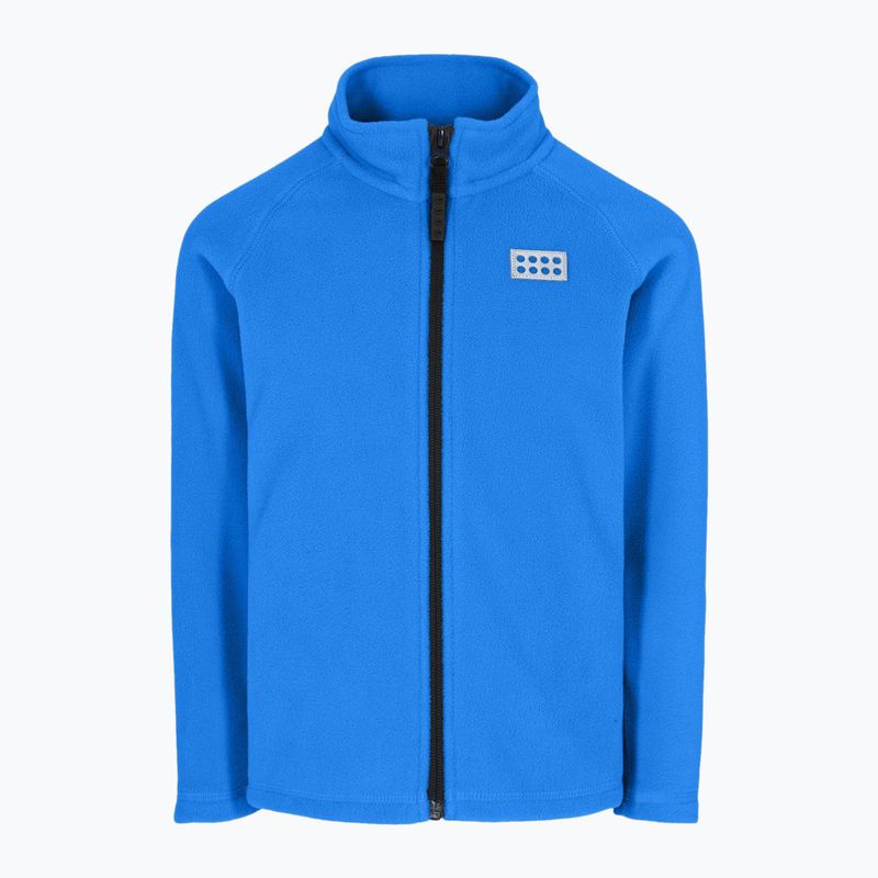 Gyermek fleece kapucnis pulóver LEGO Lwsinclair 703 kék 22973 4