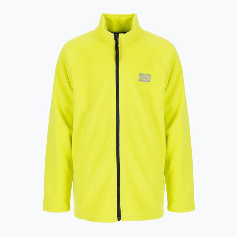 Gyermek LEGO Lwsinclair 703 fleece melegítőfelső, sárga 22973