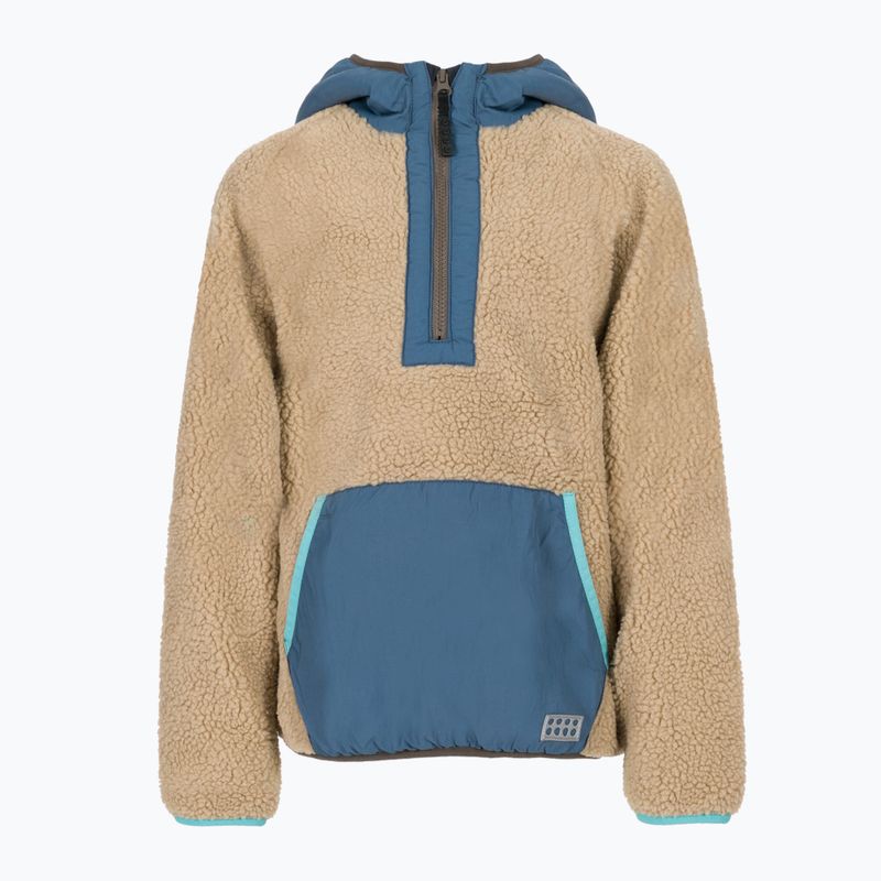 Gyermek LEGO Lwsky 710 barna fleece pulóver 11010288