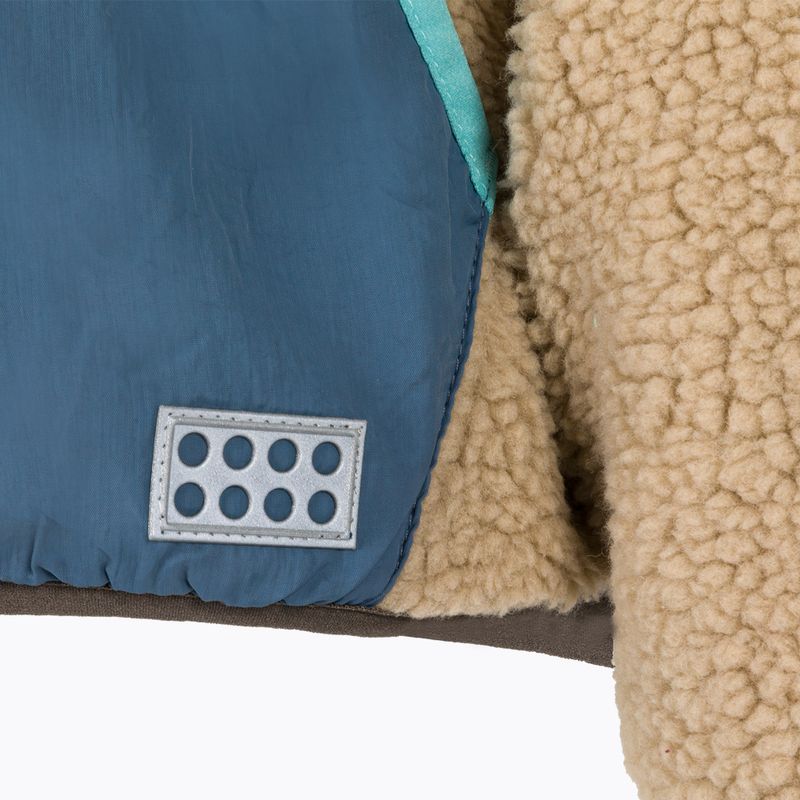 Gyermek LEGO Lwsky 710 barna fleece pulóver 11010288 3