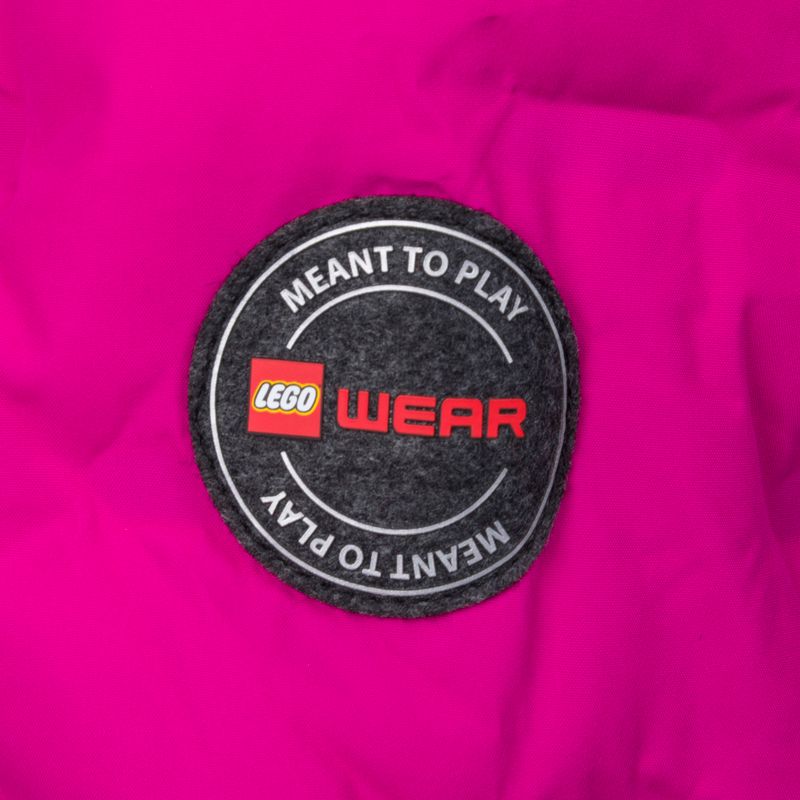 LEGO Lwjipe 706 sötét rózsaszín gyermek pehelykabát 22879 8