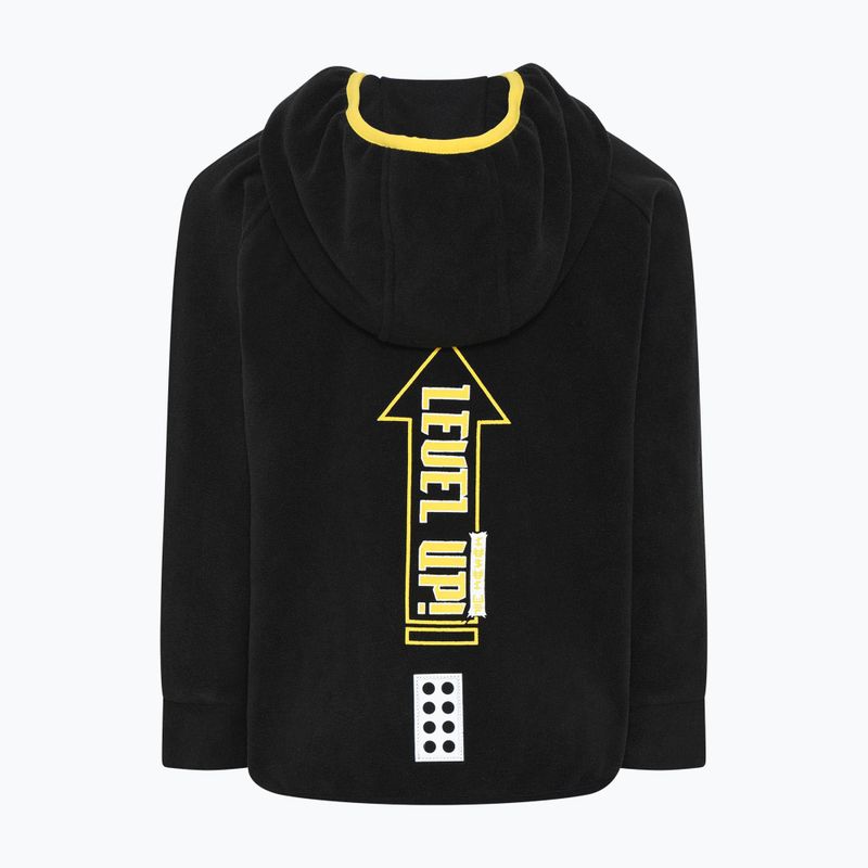 LEGO Lwsangai gyermek fleece pulóver fekete 11010498 7