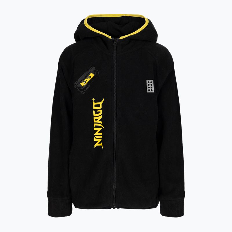 LEGO Lwsangai gyermek fleece pulóver fekete 11010498