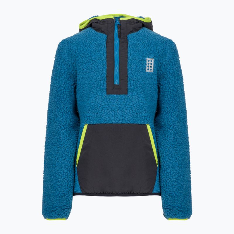 Gyermek fleece pulóver LEGO Lwsky 710 kék 11010288
