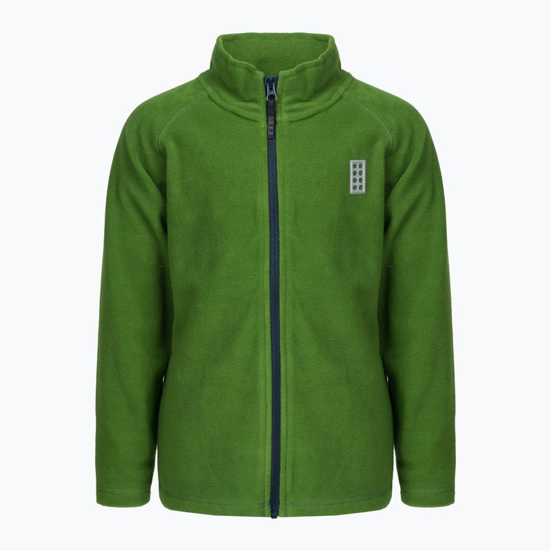 Gyermek fleece pulóver LEGO Lwsinclair 703 zöld 22973