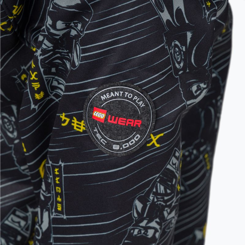 Gyermek softshell dzseki LEGO Lwsejoun 602 fekete 11010495 3