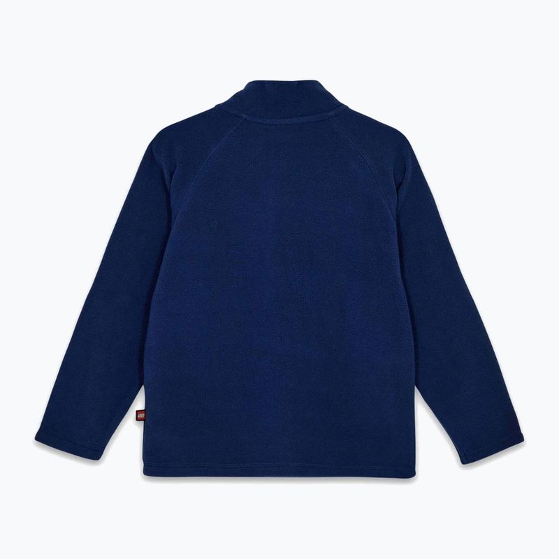 LEGO Lwsinclair 702 tengerészkék színű gyermek fleece pulóver 2