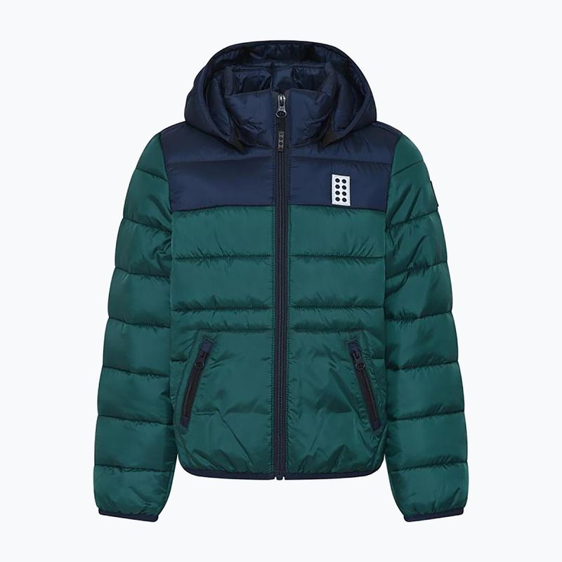 LEGO Lwjesse gyermek softshell dzseki sötétzöld 5