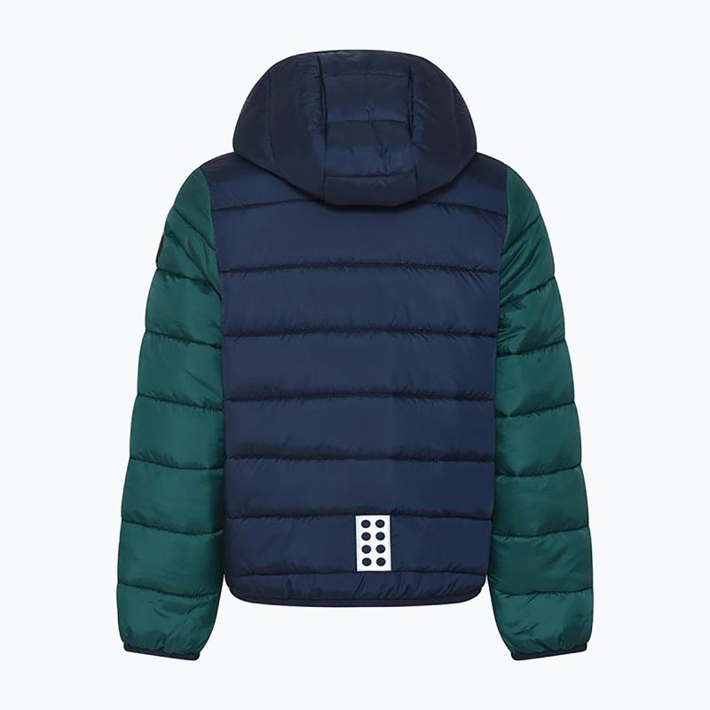LEGO Lwjesse gyermek softshell dzseki sötétzöld 6