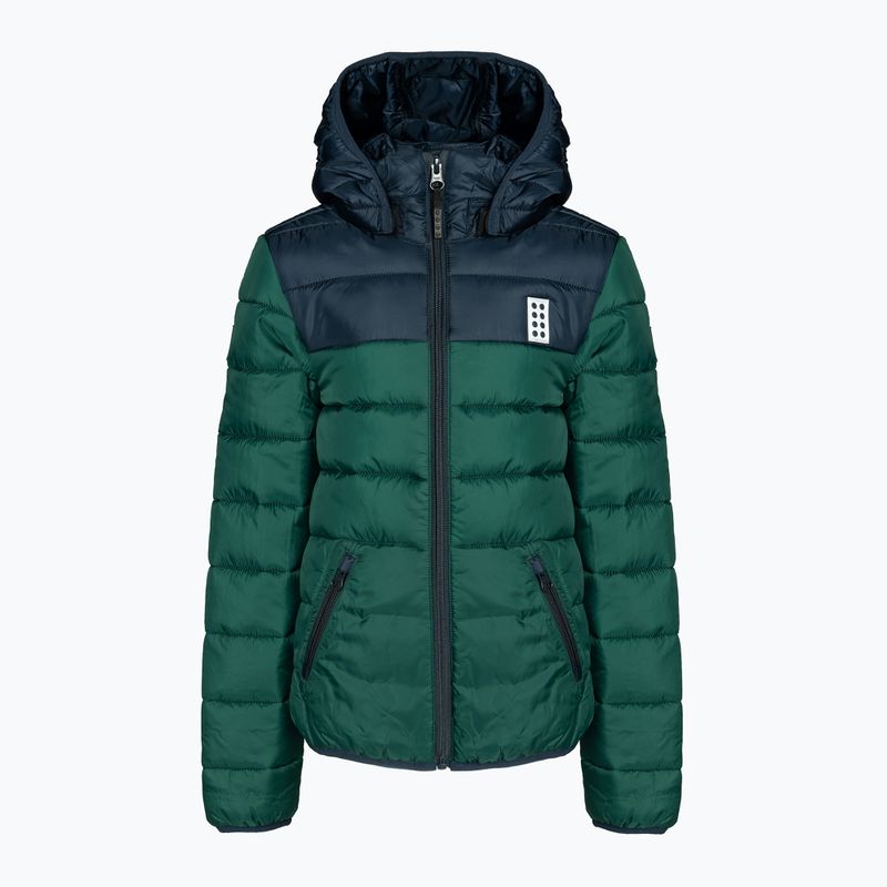 LEGO Lwjesse gyermek softshell dzseki sötétzöld