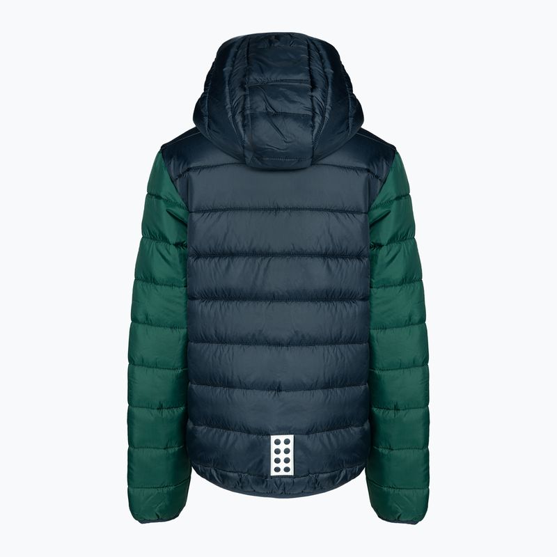 LEGO Lwjesse gyermek softshell dzseki sötétzöld 2