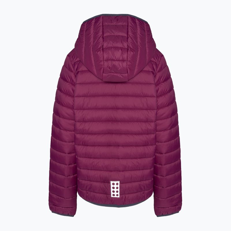 LEGO Lwjori bordeaux-i gyermek softshell kabát 2