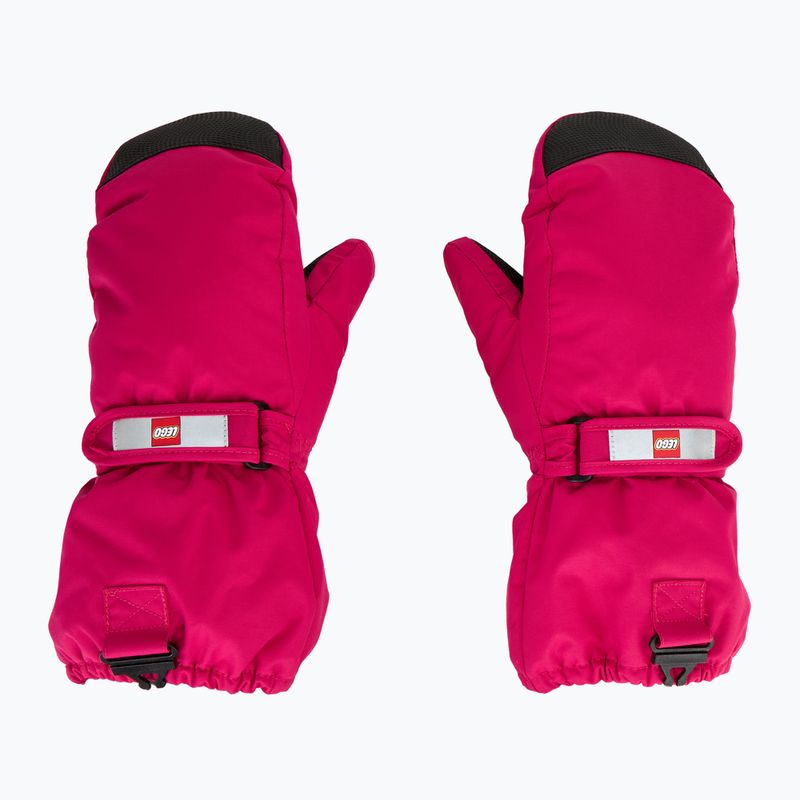 Gyerek síkesztyű  LEGO Lwatlin 706 dark pink 3