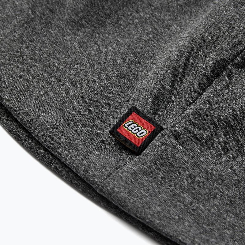 LEGO Lwagan 808 sötétszürke melange gyermek téli sapka 3