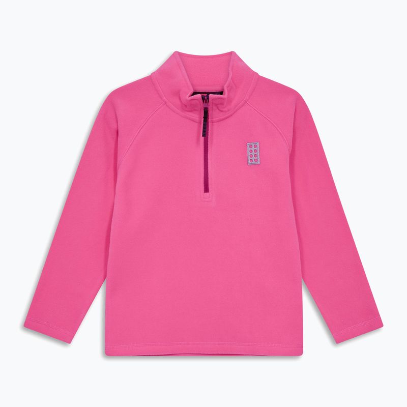 LEGO Lwsinclair 702 rózsaszín gyermek fleece pulcsi