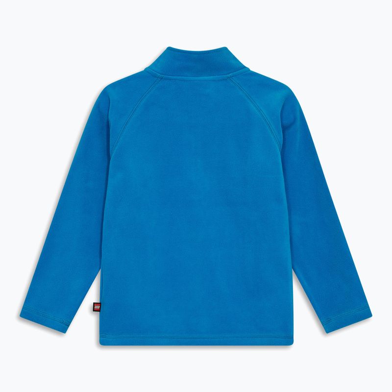 LEGO Lwsinclair 702 kék/lime gyerek fleece pulóver 2
