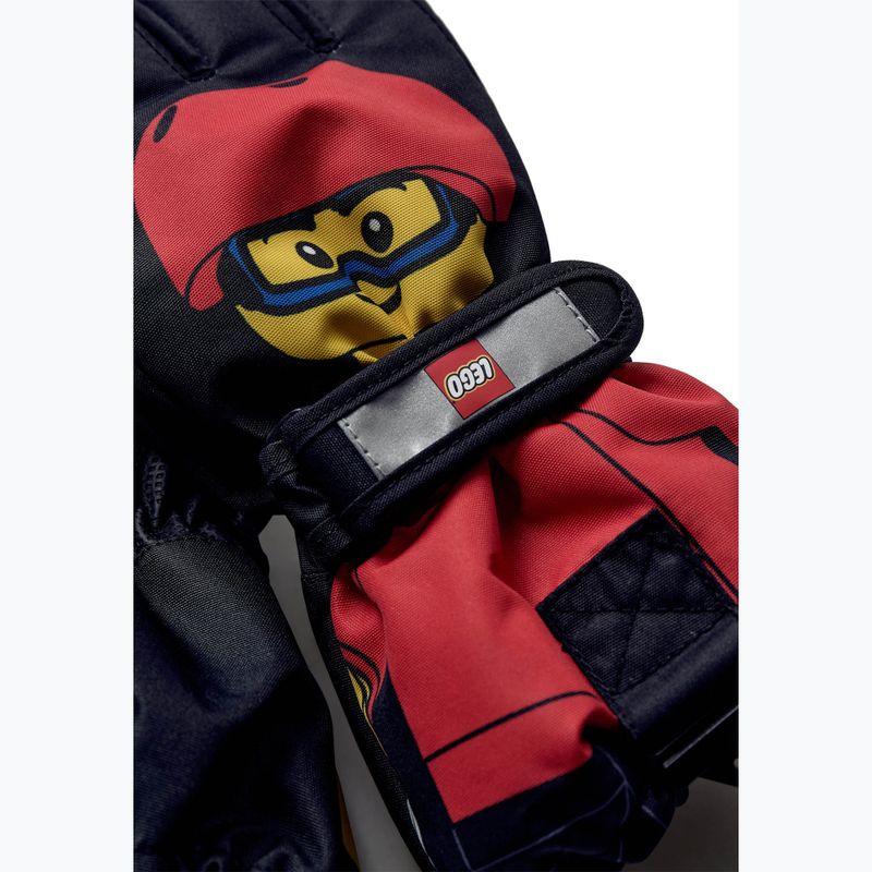 LEGO Lwagan gyermek kesztyű 811 fekete 4