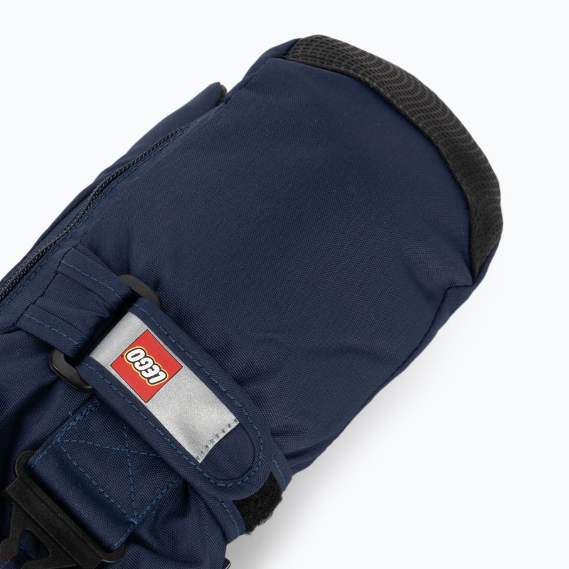 Gyermek síelő kesztyű LEGO Lwaripo 703 kék 4