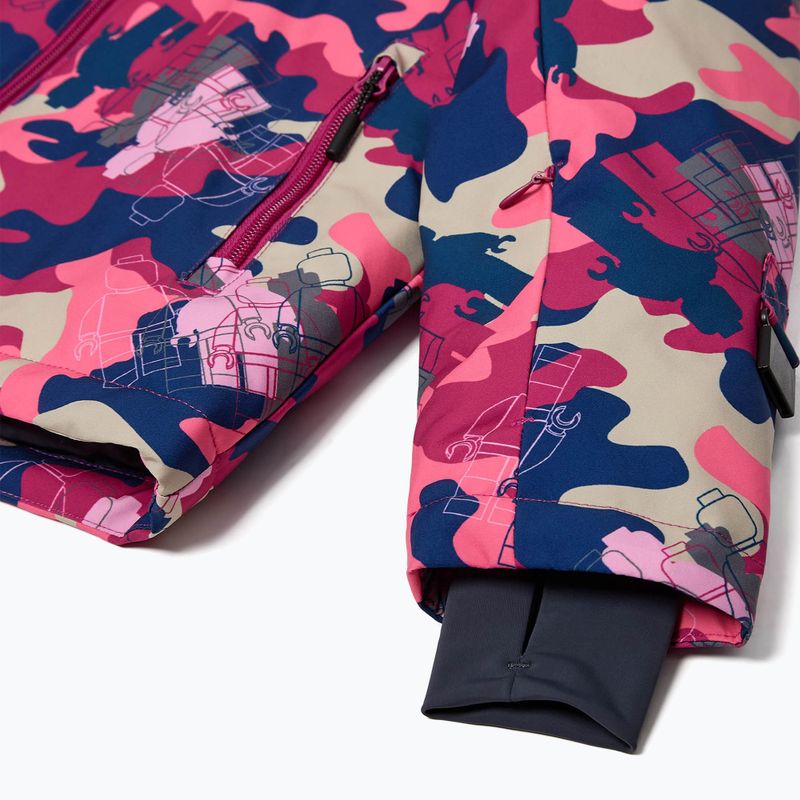 Gyermek sí kabát LEGO Lwjaz 808 fukszia LEGO Lwjaz 808 fukszia 5