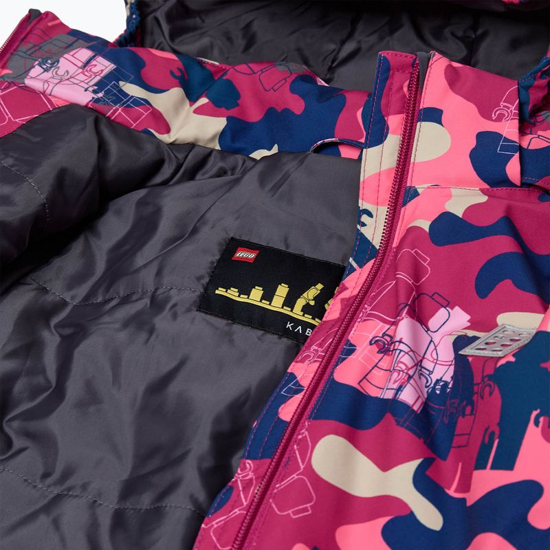 Gyermek sí kabát LEGO Lwjaz 808 fukszia LEGO Lwjaz 808 fukszia 6