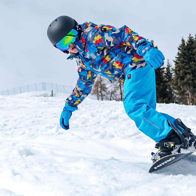 Gyermek sí kabát LEGO Lwjaz 808 kék 7