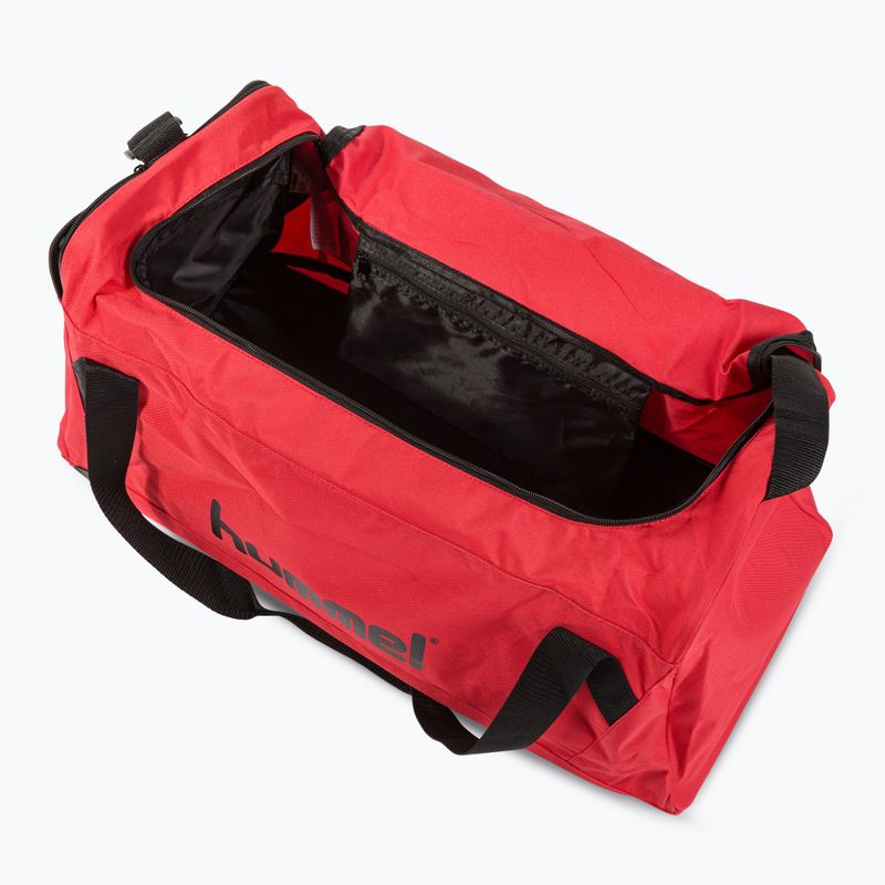 Hummel Core Sports 20 l edzőtáska igaz piros/fekete 5