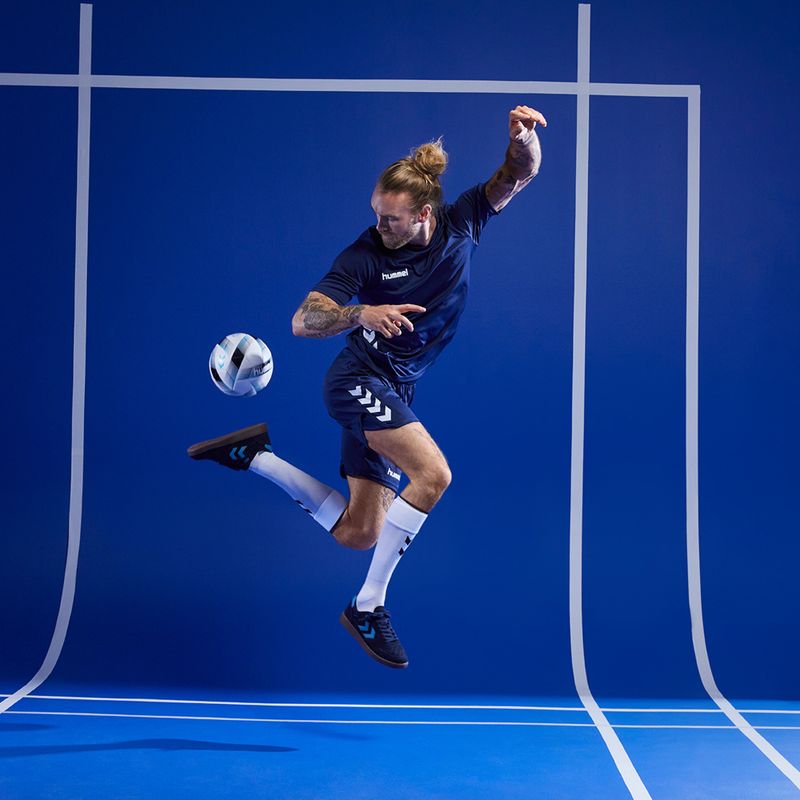 Hummel Energizer FB labdarúgó fehér/fekete/kék méret 3 6