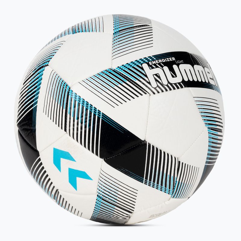 Hummel Energizer Light FB labdarúgó fehér/fekete/kék 4-es méret 2