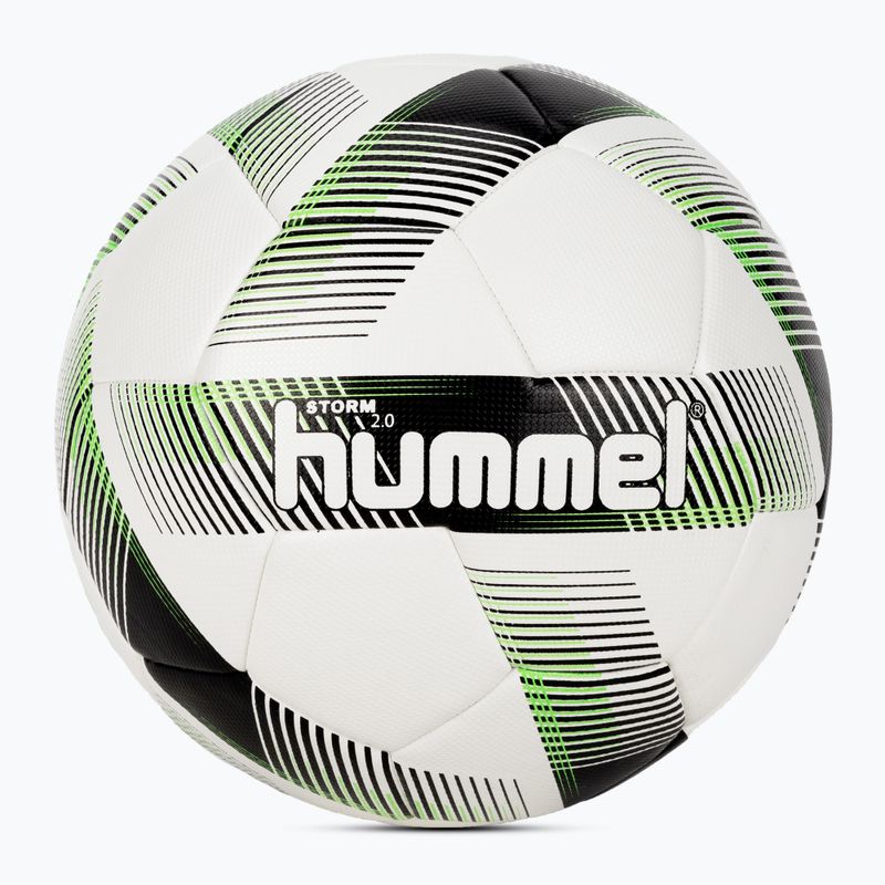 Hummel Storm 2.0 FB labdarúgó fehér/fekete/zöld méret 5