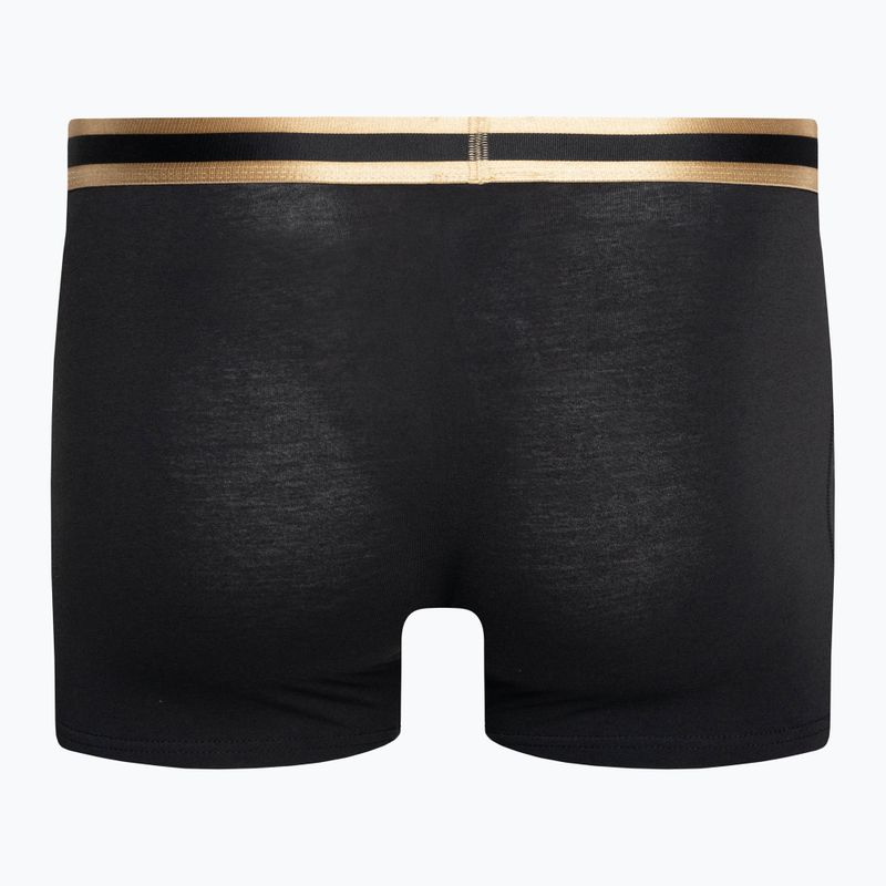 Férfi CR7 Basic Trunk boxeralsó 3 pár fekete/arany 3