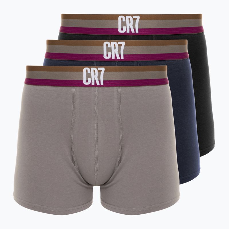 Férfi CR7 Basic Trunk boxeralsó 3 pár 704 több színben