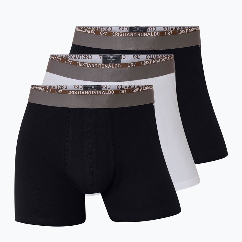 Férfi CR7 Basic Trunk boxeralsó 3 pár multicolor