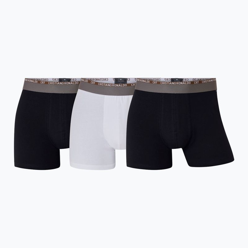 Férfi CR7 Basic Trunk boxeralsó 3 pár multicolor 2